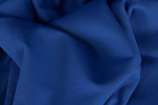 Sweater uni kobalt blauw