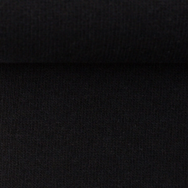 Zwarte vormvaste gebreide sweater