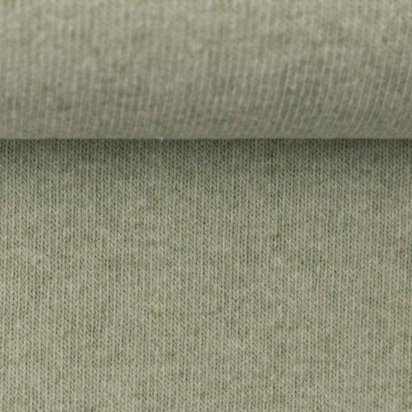 Mintgroene vormvaste gebreide sweater
