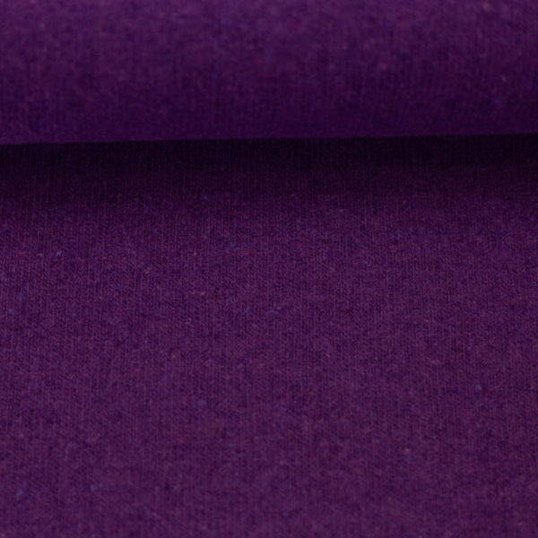 Vormvaste gebreide sweater paars